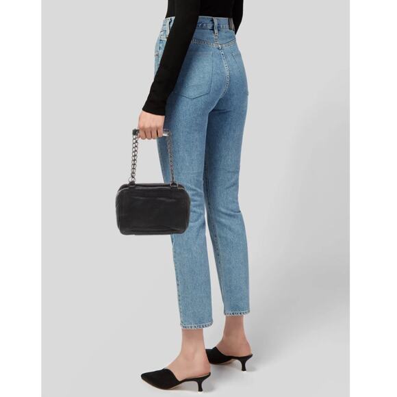 Balenciaga Vintage Green Leather Chain Strap Shoulder Bag - Picture 12 of 12